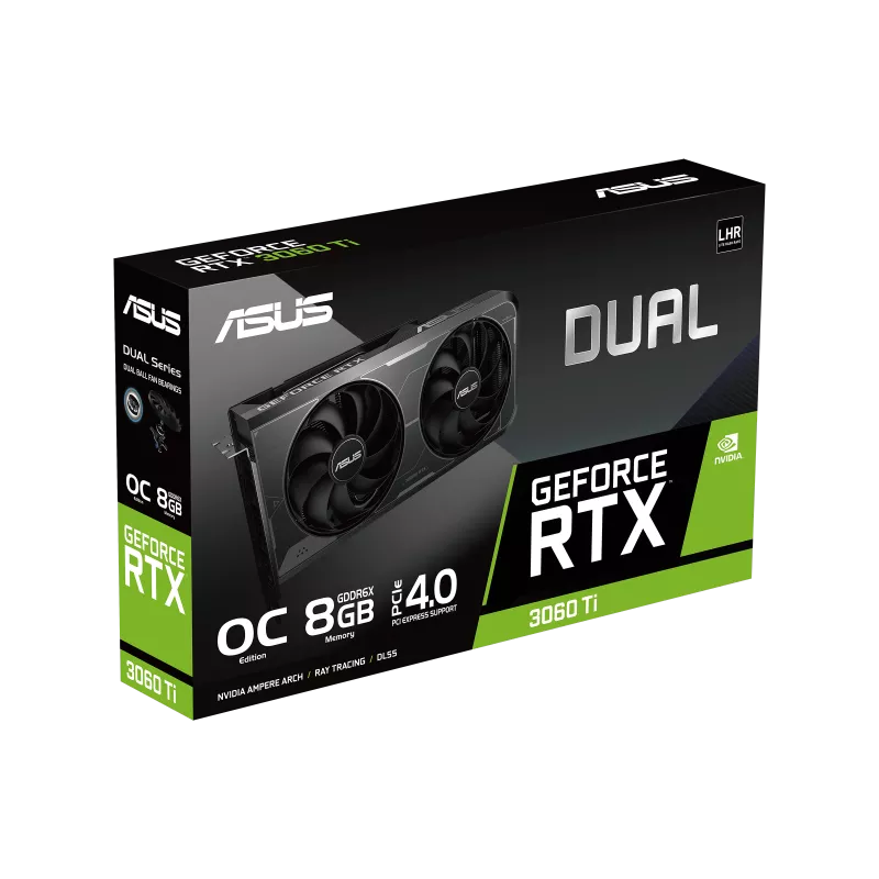 ASUS Dual GeForce RTX 3060 Ti OC Edition 8GB GDDR6X